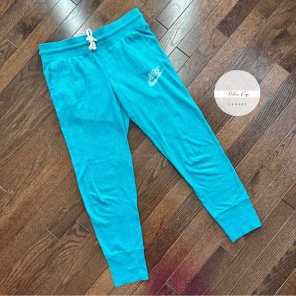 Nike Pants - Nike Blue Mid-Calf Sweatpants